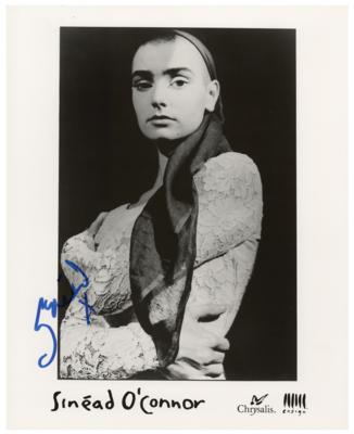 Lot #4637 Sinead O'Connor Signed Photograph