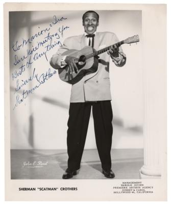 Lot #4248 Scatman Crothers Signed Photograph