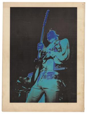 Lot #4077 Jimi Hendrix Experience: Rare 1969 Northern California Folk-Rock Festival Program - Image 2