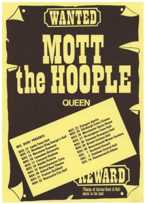 Lot #4151 Queen Signatures and Liverpool Handbill First 1973 British Tour - Image 2