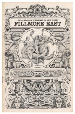 Lot #4135 Grateful Dead and Country Joe and the Fish 1969 Fillmore East Program - Image 4