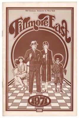 Lot #4388 The Eagles: Glenn Frey, Don Henley, and Linda Ronstadt 1971 Fillmore East Program - Image 2
