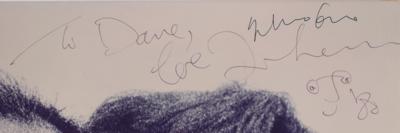 Lot #4015 John Lennon and Yoko Ono Signed Photograph by David M. Spindel - Image 2