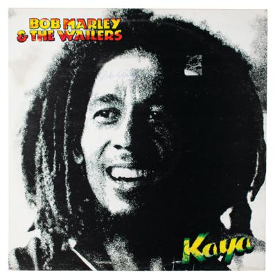 Lot #4421 Bob Marley Signed Album
