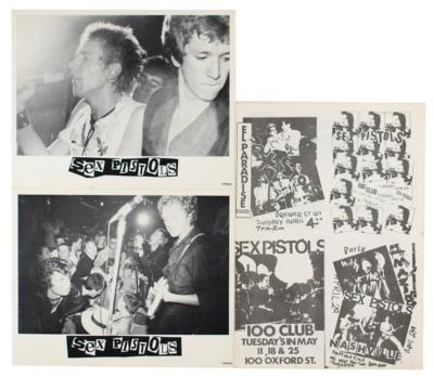 Lot #4522 Sex Pistols 1977 'God Save The Queen' Glitterbest Press Kit