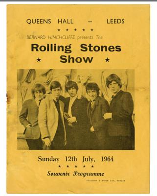Lot #4104 Rolling Stones 1964 Queens Hall Program - Image 1