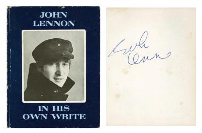 Lot #4012 John Lennon Signed Book - Image 1