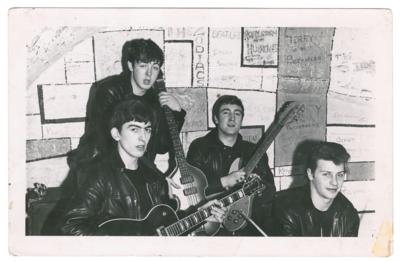 Lot #4042 Beatles Original 1961 Cavern Club Photograph