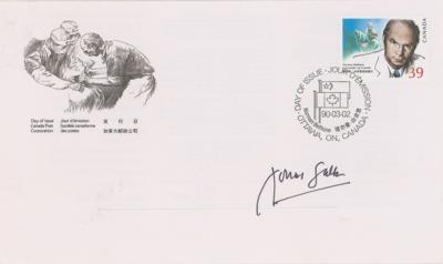 Lot #373 Jonas Salk and Albert Sabin Signed First Day Covers - Image 1