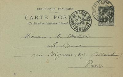 Lot #715 Camille Flammarion Autograph Letter Signed - Image 2