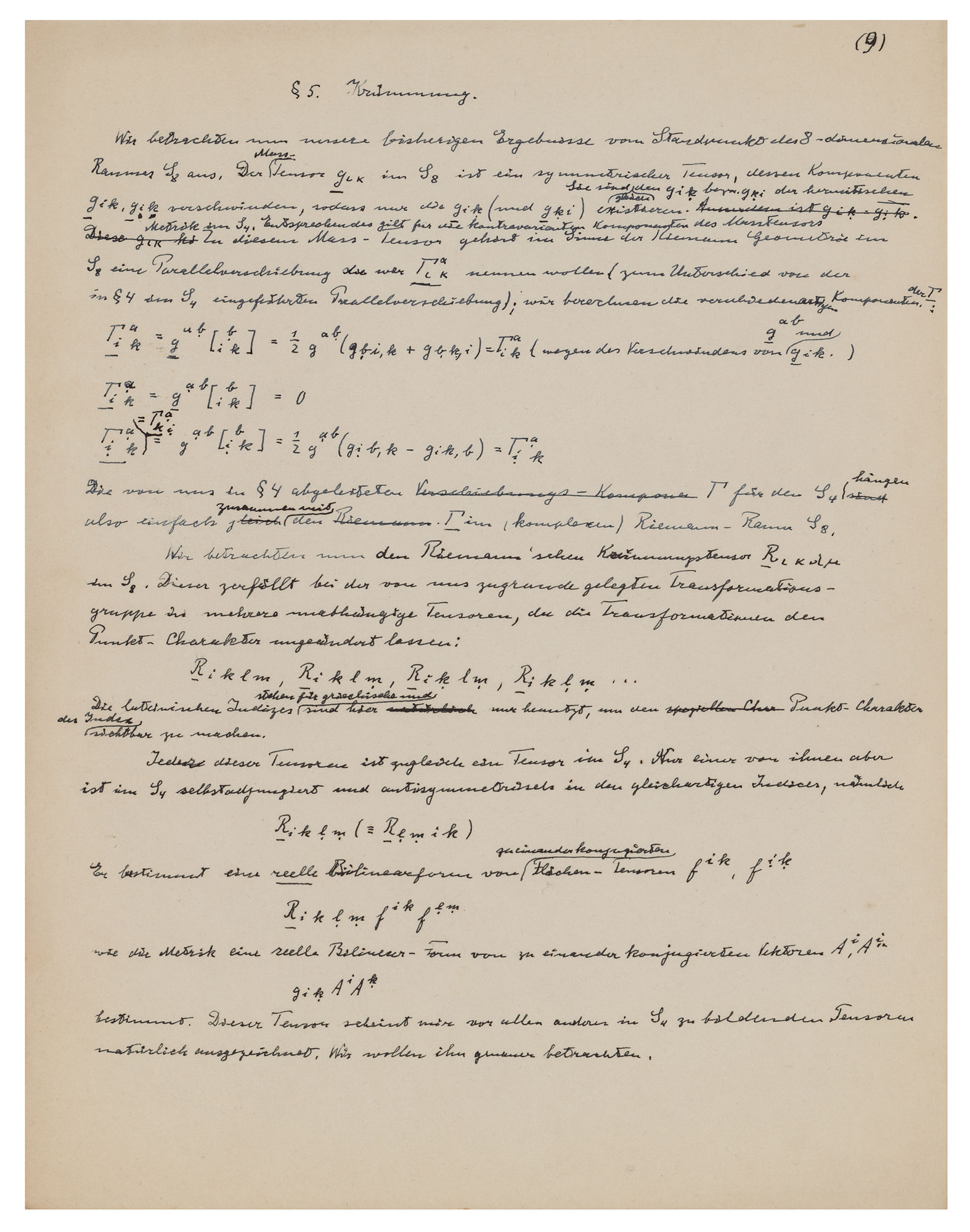 Lot #128 Albert Einstein Handwritten Scientific Manuscript