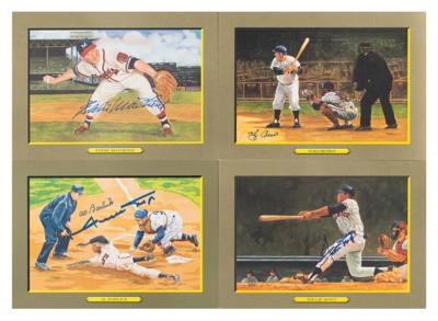 Lot #936 Baseball Hall of Fame Perez-Steele 'Great Moments' Card Sets with (66) Signed - Image 2