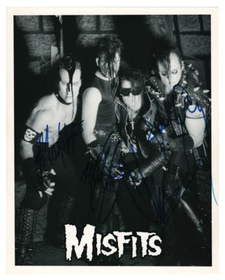 Lot #887 Misfits Signed Photograph - Image 1