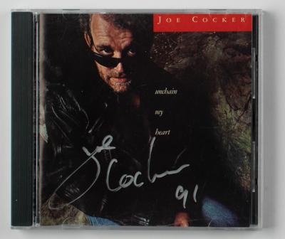 Lot #839 Joe Cocker Signed CD