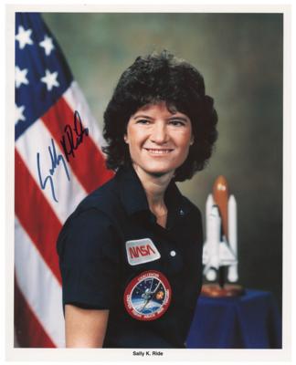 Lot #610 Sally Ride Signed Photograph - Image 1