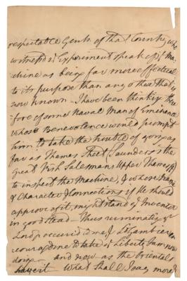 Lot #425 William Wilberforce Autograph Letter Signed - Image 2
