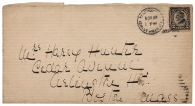 Lot #284 Helen Keller Typed Letter Signed - Image 3