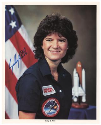 Lot #611 Sally Ride Signed Photograph - Image 1