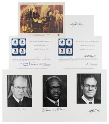 Lot #399 Supreme Court (7) Signed Items - Image 1