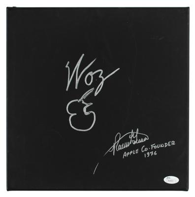 Lot #439 Steve Wozniak and Ronald Wayne Signatures - Image 1