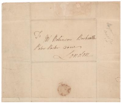 Lot #175 James Bruce Autograph Letter Signed - Image 3