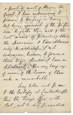 Lot #303 Austen Henry Layard Autograph Letter Signed - Image 3