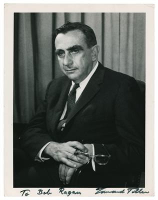 Lot #402 Edward Teller Signed Photograph - Image 1