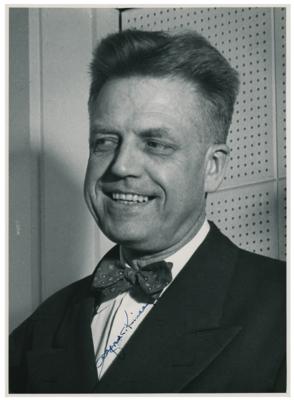Lot #299 Alfred Kinsey Signed Photograph