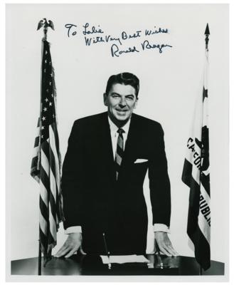 Lot #79 Ronald Reagan Signed Photograph - Image 1