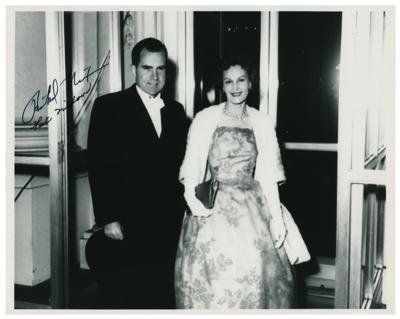 Lot #71 Richard and Pat Nixon Signed Photograph - Image 1