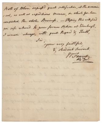 Lot #477 William Fawcett Autograph Letter Signed - Image 2