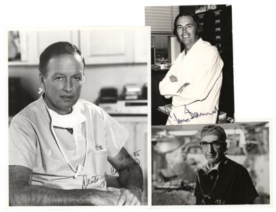 Lot #261 Heart Doctors (3) Signed Photographs