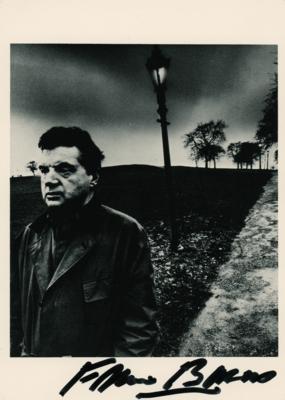 Lot #651 Francis Bacon Signed Postcard