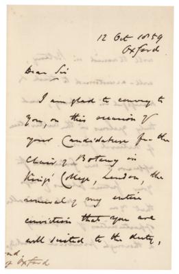 Lot #349 John Phillips Autograph Letter Signed - Image 1