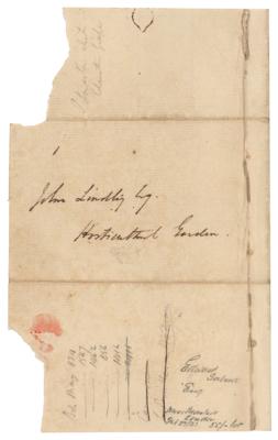 Lot #368 Edward Sabine Autograph Letter Signed - Image 3