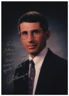 Lot #239 Anthony Fauci Signed Photograph