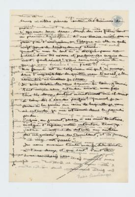 Lot #777 Nadia Boulanger Autograph Letter Signed - Image 2