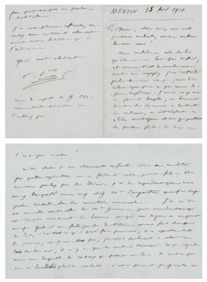 Lot #795 Camille Saint-Saens Collection of (16) Autograph Letters Signed - Image 10