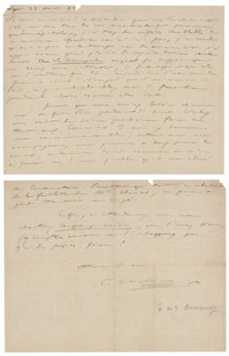 Lot #795 Camille Saint-Saens Collection of (16) Autograph Letters Signed - Image 5