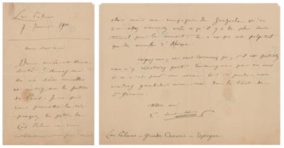Lot #795 Camille Saint-Saens Collection of (16) Autograph Letters Signed - Image 6