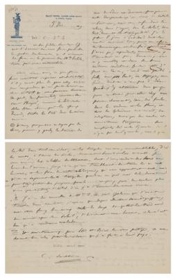 Lot #795 Camille Saint-Saens Collection of (16) Autograph Letters Signed - Image 8