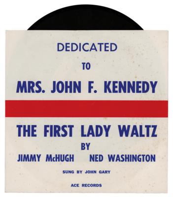 Lot #64 Jacqueline Kennedy Personally-Owned Record: 'The First Lady Waltz'