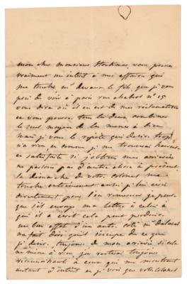 Lot #192 Hortense de Beauharnais Autograph Letter