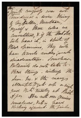 Lot #268 Joseph Dalton Hooker Autograph Letter Signed - Image 9