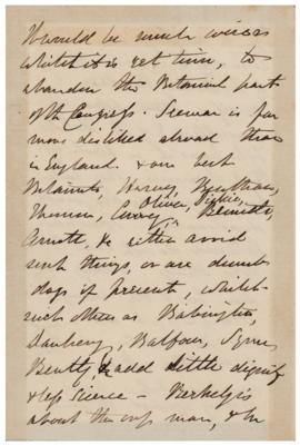 Lot #268 Joseph Dalton Hooker Autograph Letter Signed - Image 10