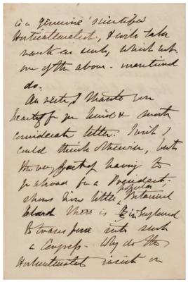 Lot #268 Joseph Dalton Hooker Autograph Letter Signed - Image 11