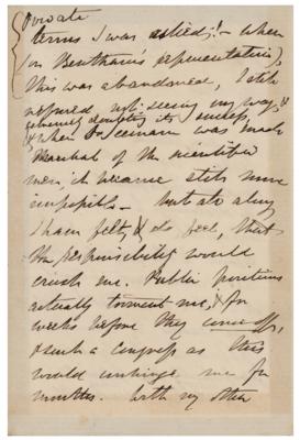 Lot #268 Joseph Dalton Hooker Autograph Letter Signed - Image 3
