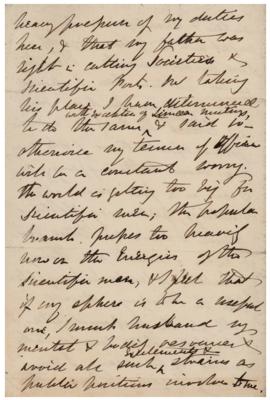 Lot #268 Joseph Dalton Hooker Autograph Letter Signed - Image 5
