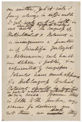 Lot #268 Joseph Dalton Hooker Autograph Letter Signed - Image 7