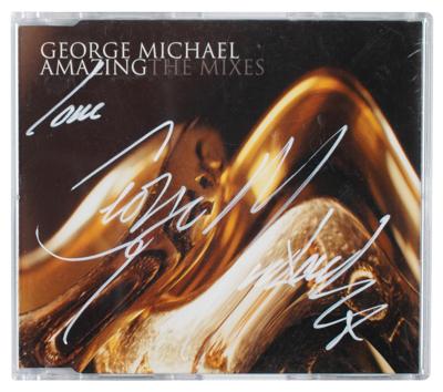 Lot #903 George Michael Signed CD